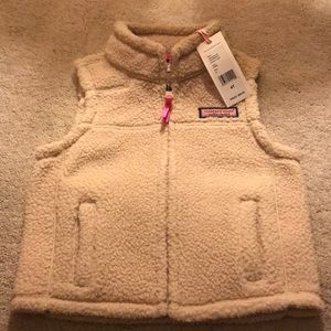 Vineyard Vines Sherpa Girls Vest